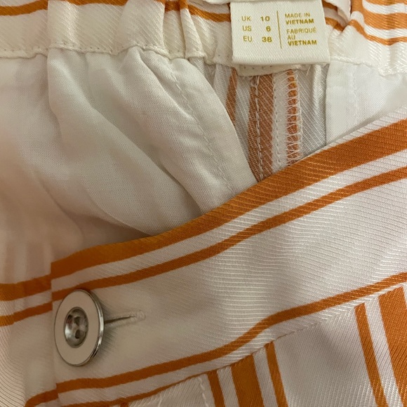 Maeve wide leg sunshine stripe pants with functional pockets - Picture 7 of 7